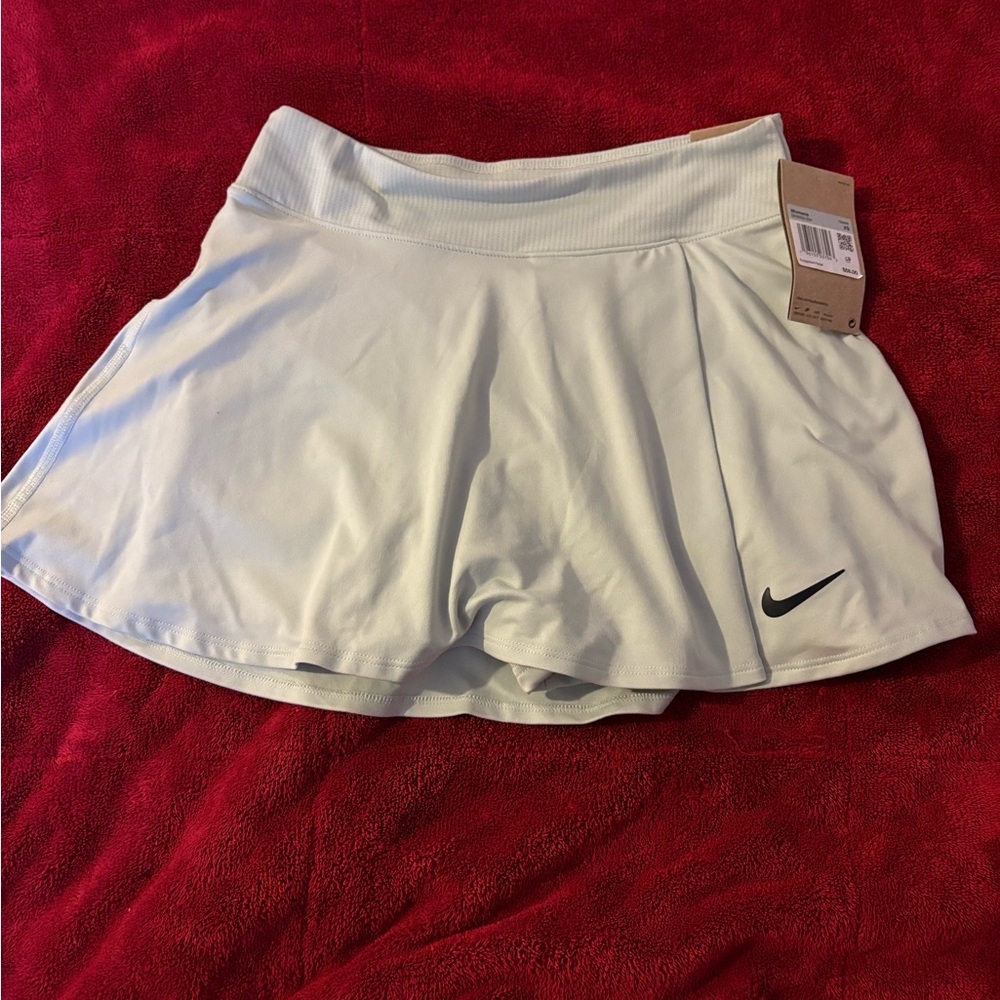 Nike White Athletic Skirt